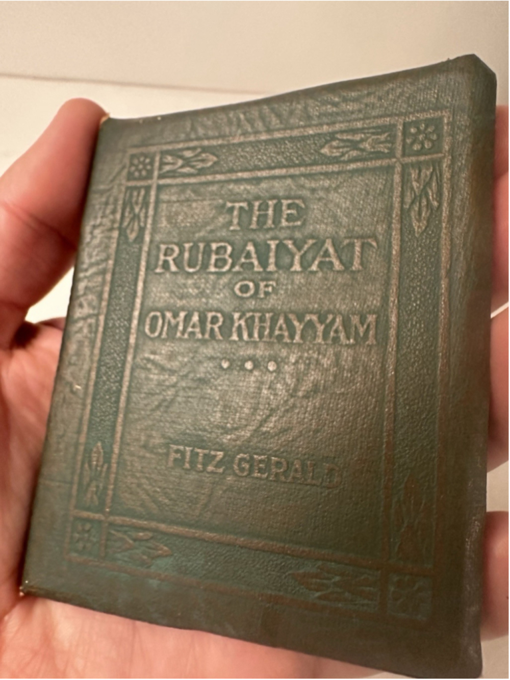Vintage Little Leather Library The Rubaiyat of Omar Khayyam Mini Book
